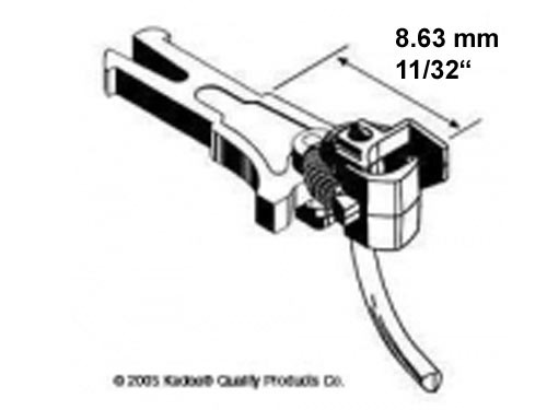 Kadee-Kupplung für NEM-Schacht #18 (8,63mm), 2 Paar