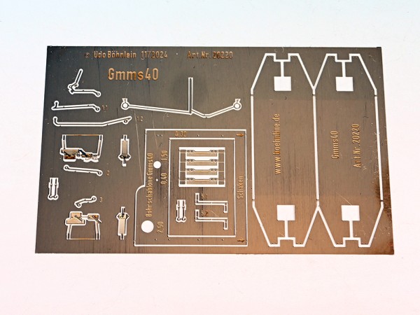 Umbausatz für Brawa Gmms 40