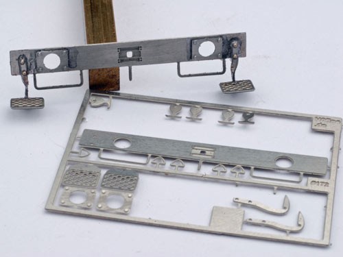 Bausatz geätze Pufferbohle 31 x 3,5 mm z.B. für Roco Omm 55/53