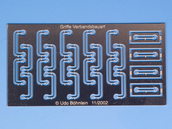 Rangierergriffe und Stirnwandgriffe Verbandsbauart