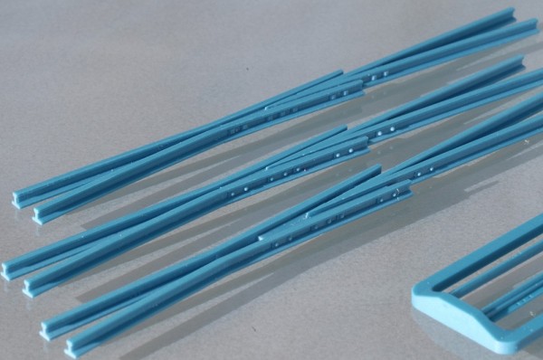 Herzstück 1:9 links H0pur®/Fremo:87