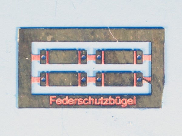 Federfangbock Verbandsbauart, 4 Stück