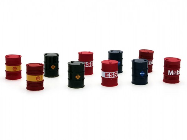 Ölfässer Mineralölunternehmen