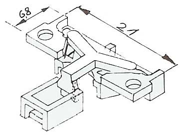 Kurzkupplung mit sehr kurzer Führung vom VT 70.9